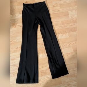 Theory NWT Black Vent Demitria K Double Knit Jersey Pants Size 2